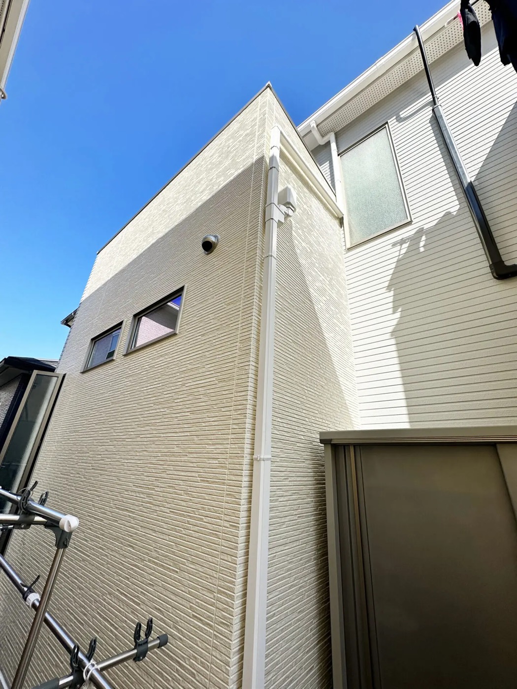 外壁を張り替えた住まいの外観